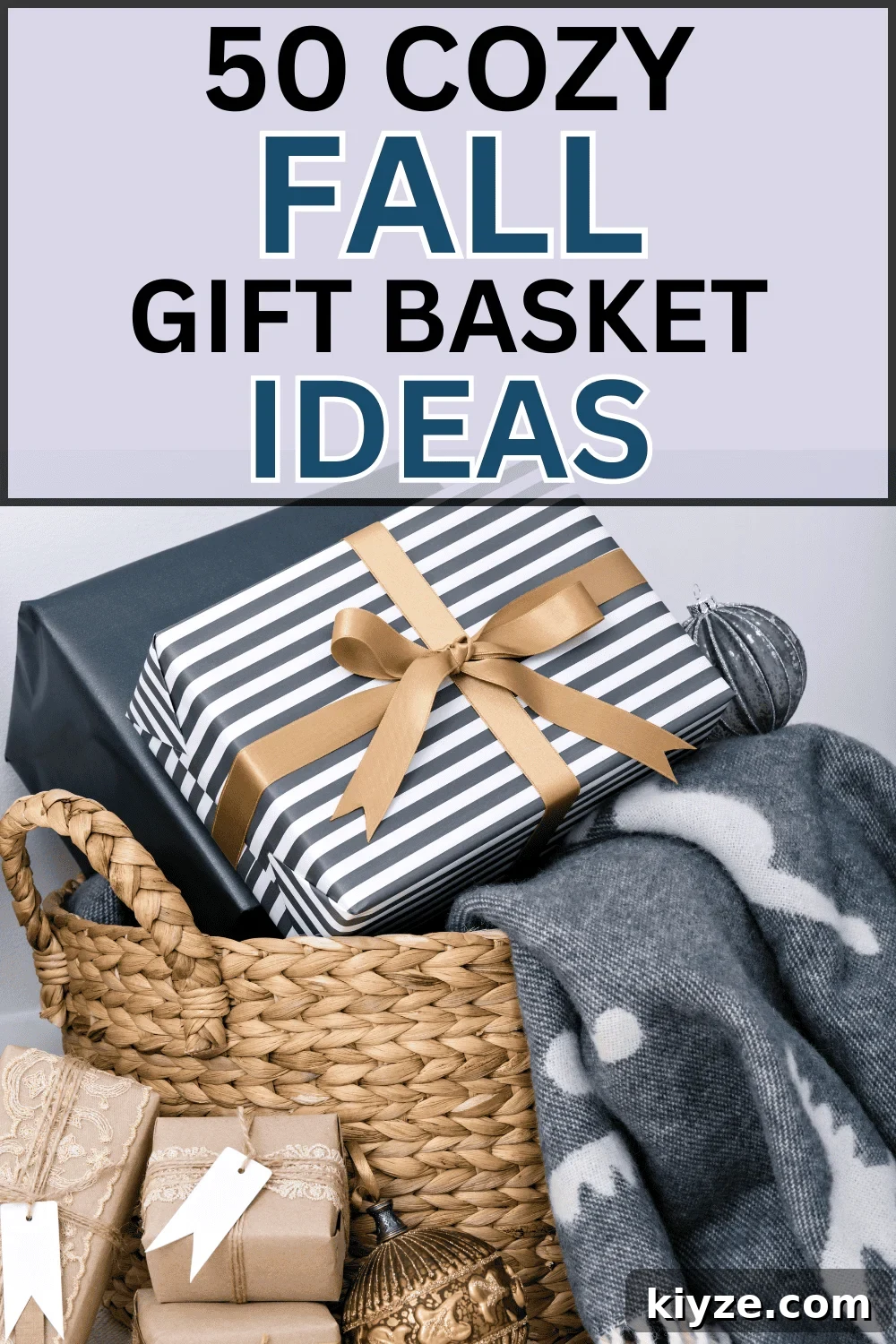 Cozy Fall gift basket ideas