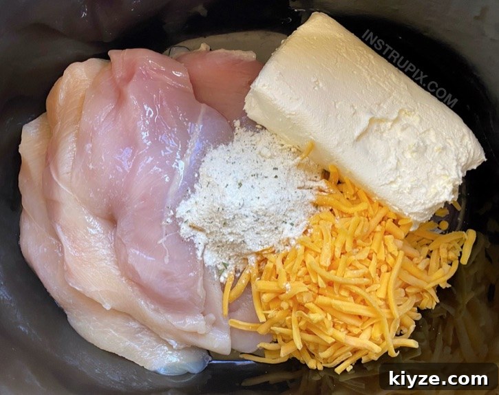 Slow-Cooker Crack Chicken Sandwich Recipe That Melts in Your Mouth 3 Crockpot Cheesy Ranch Shredded Chicken Sandwiches (serve with bacon and lettuce!)