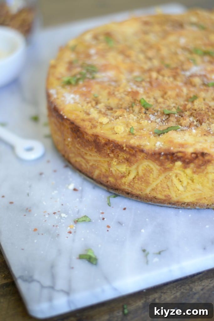 Cheesy Butternut Squash & Pumpkin Spaghetti Pie Recipe 8 Three Cheese Butternut Squash and Pumpkin Spaghetti Pie | Sarcastic Cooking