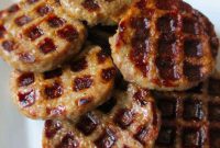 Crispy Waffled Sausage Patties: Quick Savory Breakfast Recipe