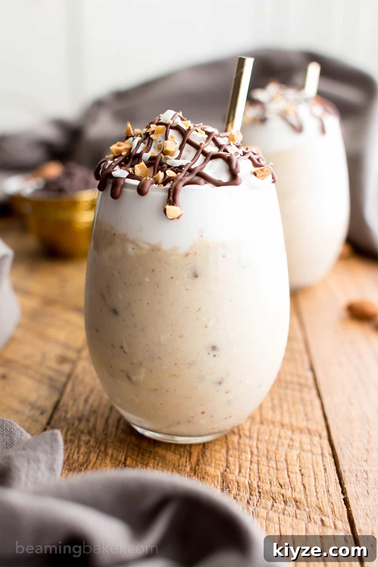 Paleo Almond Joy Milkshake — Vegan, Gluten-Free, Dairy-Free 4 Paleo Almond Joy Milkshake: a perfect summer treat