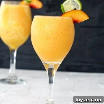 Peach and Mango Daiquiri