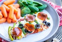 Low-Carb Supreme Pizza Chicken Bake