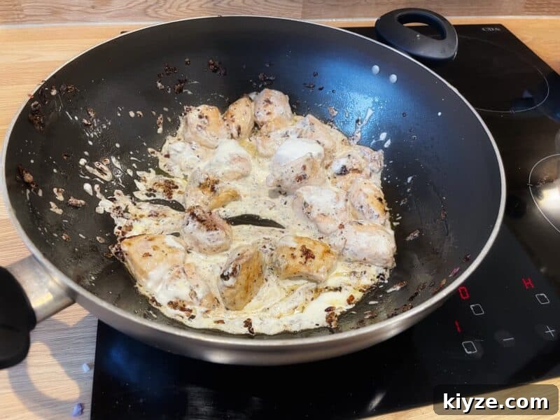 Chicken Kali Mirch concentrated gravy