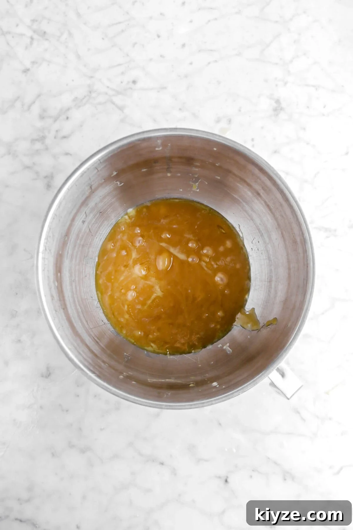 Old-Fashioned Maple Fudge Recipe 11 caramel and melted butter in mixer bowl.
