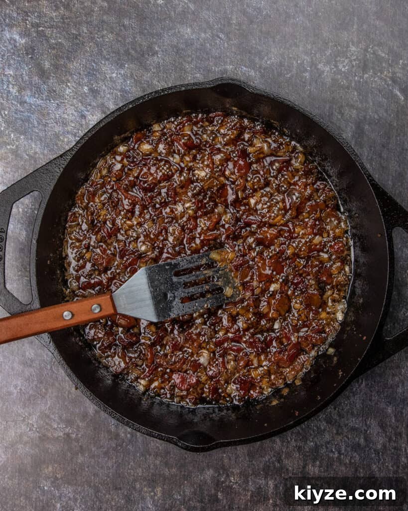 Finished bacon jam