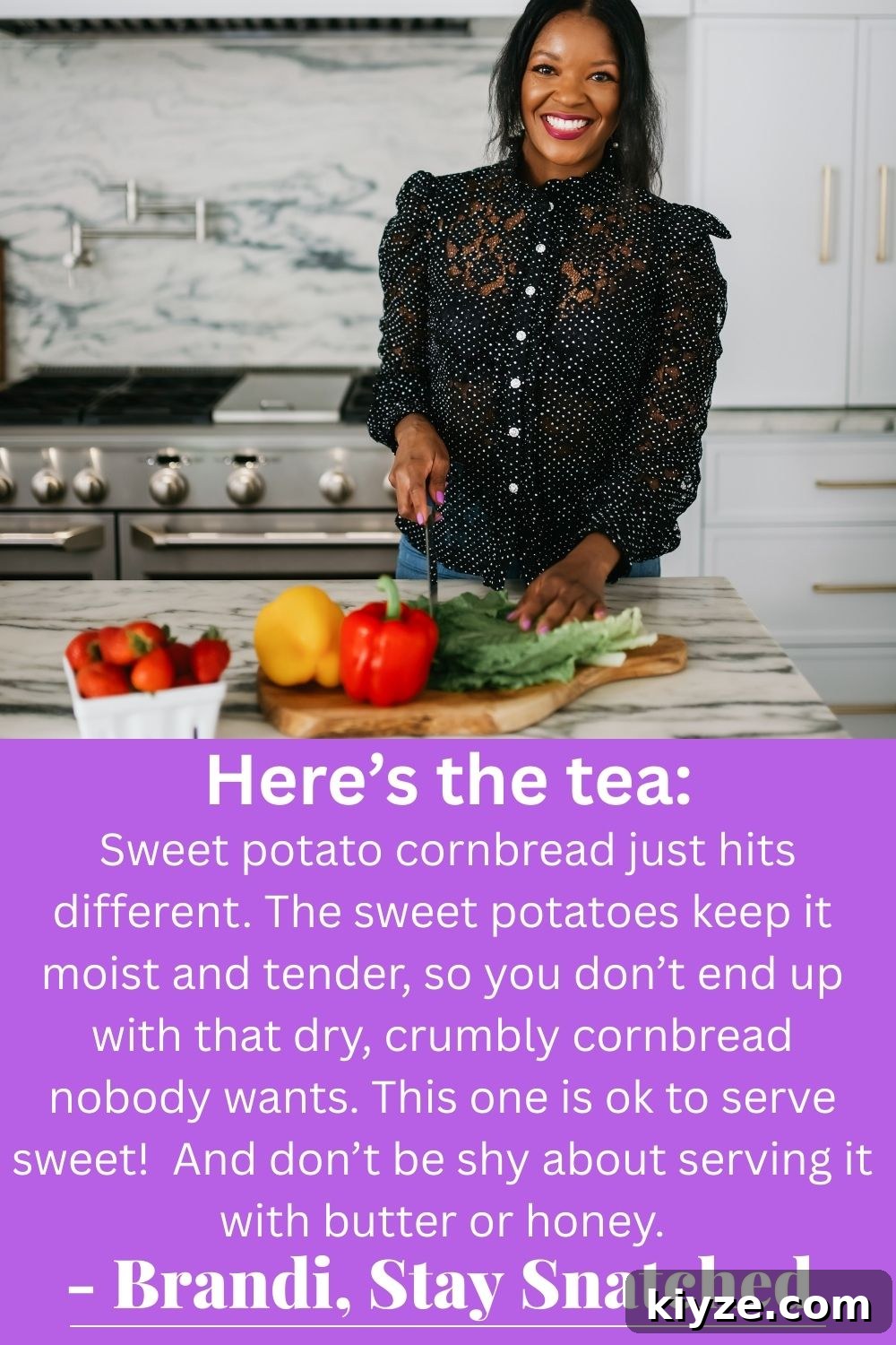 Classic Southern Sweet Potato Cornbread 3 sweet potato recipe tips