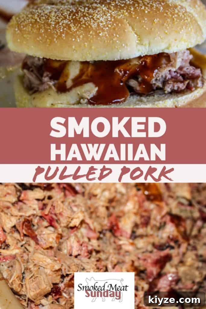 Smoked Hawaiian Pulled Pork with Pineapple Glaze 3 I love pulled pork, and I love pineapple, so combining the two just seems to make sense. I was surprised by how mild the taste of this pulled pork was, compared to more traditional cooking methods I've done in the past. This Hawaiian pulled pork recipe is something I'll definitely make again in the future.